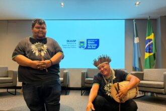 acoes-da-sejusp-unem-seguranca,-assistencia-e-cultura-da-paz-nas-aldeias-indigenas-de-ms