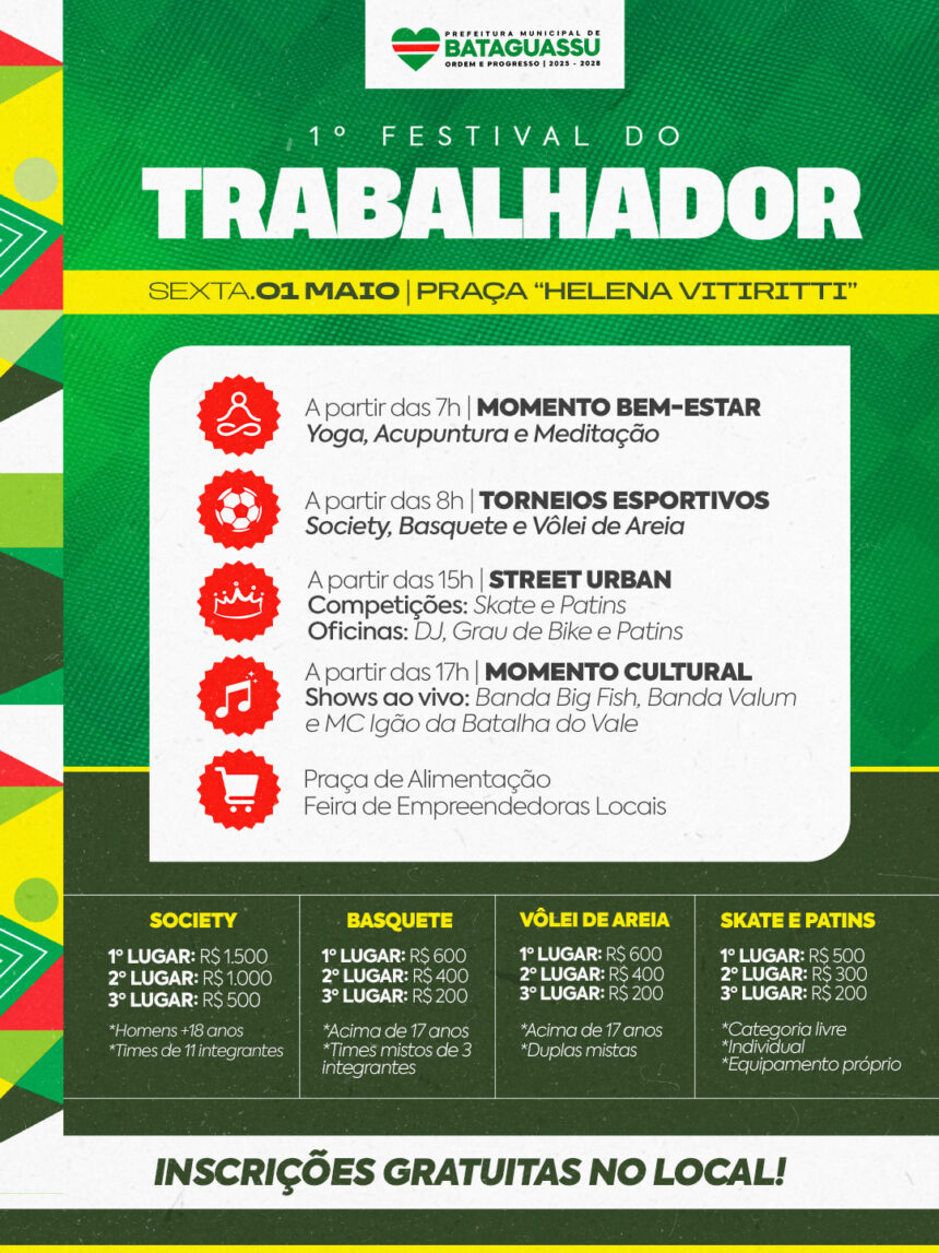 esporte,-lazer-e-cultura-marcam-o-1o-festival-do-trabalhador-nesta-sexta-feira-(01)