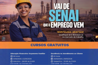 funtrab-e-senai-abrem-vagas-para-cursos-gratuitos-e-fortalecem-qualificacao-profissional-no-estado