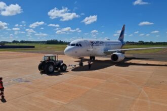 mais-moderno-e-funcional,-novo-receptivo-do-aeroporto-ganha-forma-com-avanco-das-obras-em-dourados