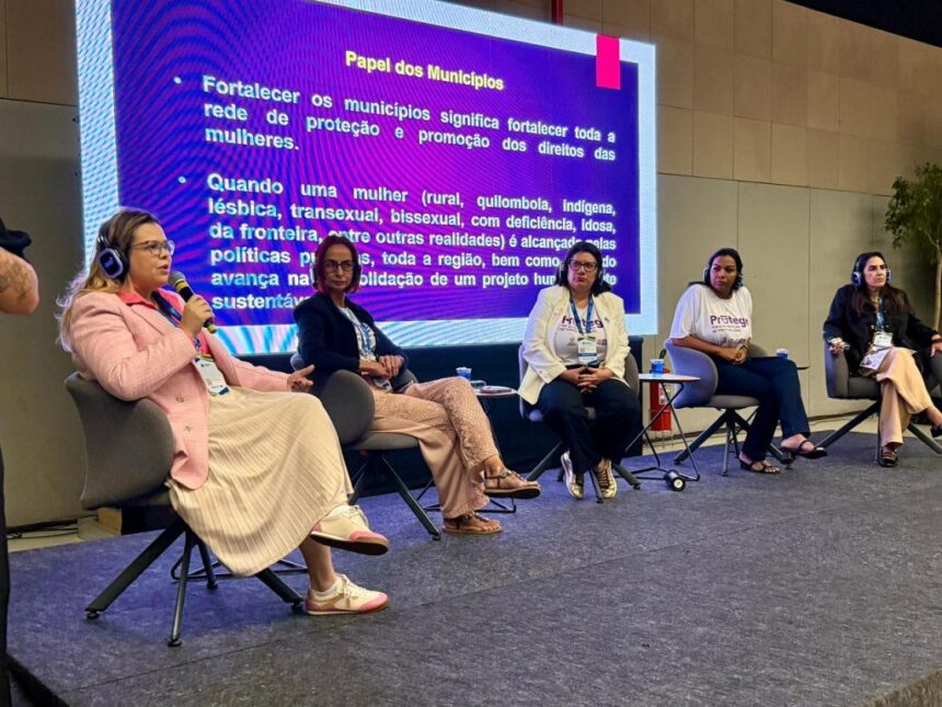 forum-de-gestoras-de-politicas-para-mulheres-ocupa-espaco-inedito-no-4o-congresso-dos-municipios-de-ms