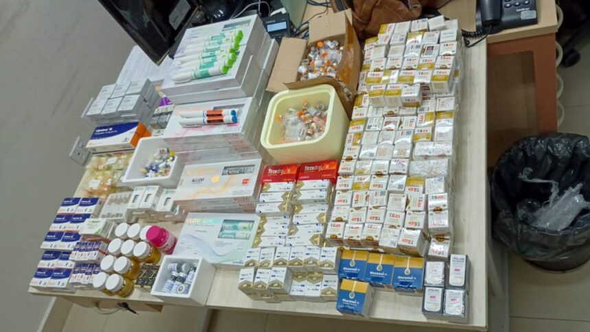 vigilancia-apreende-medicamentos-irregulares-e-vapes-em-transportadora-da-capital